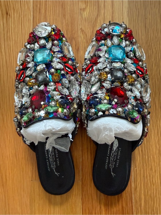 Jeffrey Campbell Shoes - Jeffrey Campbell x Free People Bejeweled Mule